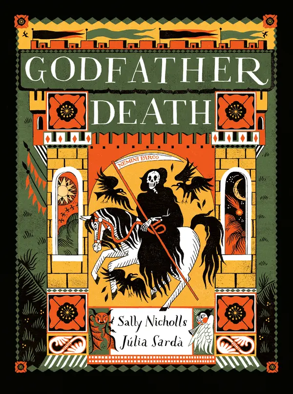 Godfather Death by Sally Nicholls, Júlia Sardà cover
