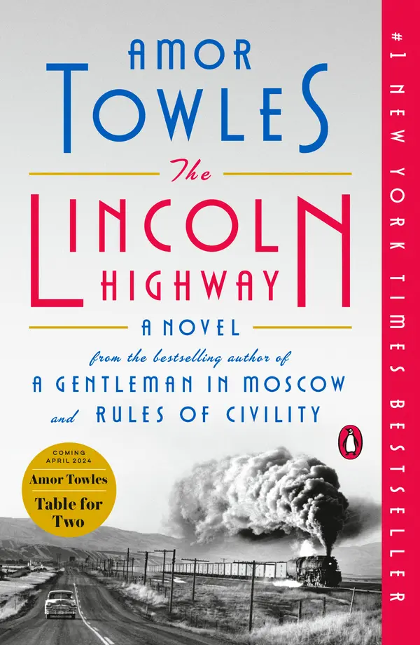 The Lincoln Highway by Amor Towles cover