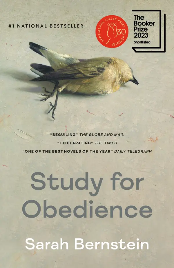 Study for Obedience by Sarah Bernstein cover