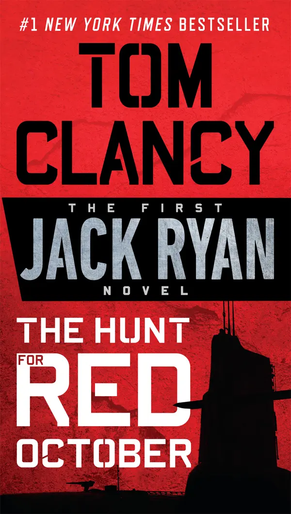 The Hunt for Red October by Tom Clancy cover