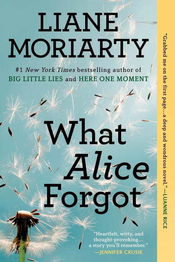 What Alice Forgot by Liane Moriarty cover