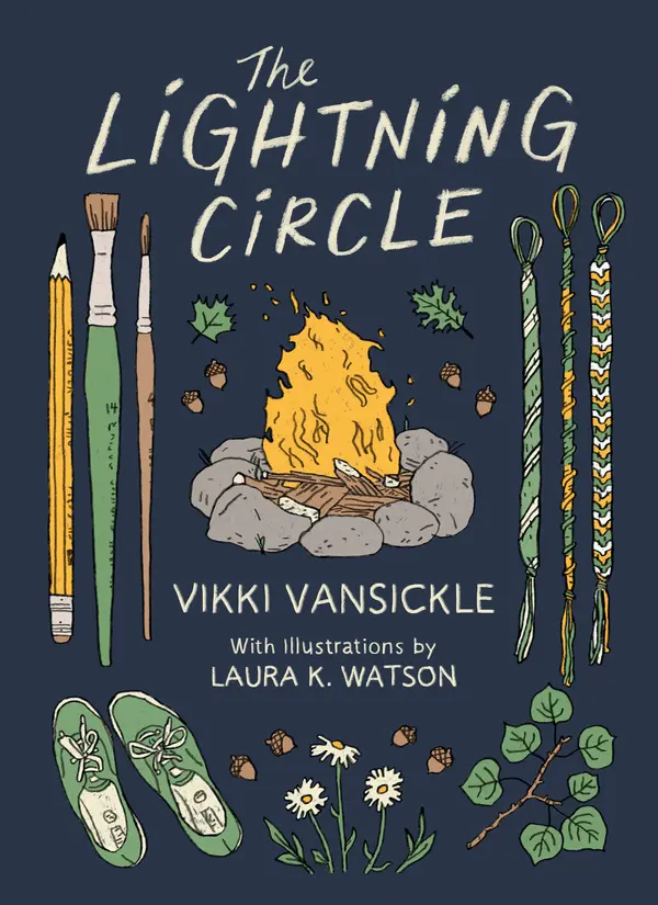 The Lightning Circle by Vikki VanSickle, Laura K. Watson cover