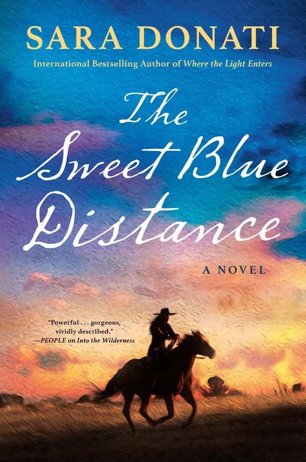 The Sweet Blue Distance by Sara Donati cover
