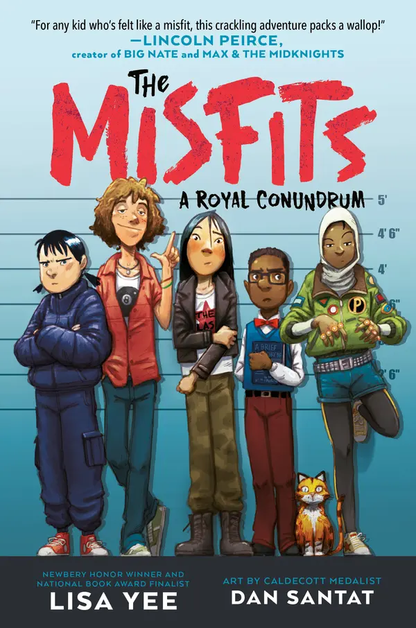 A Royal Conundrum (The Misfits) by Lisa Yee, Dan Santat cover