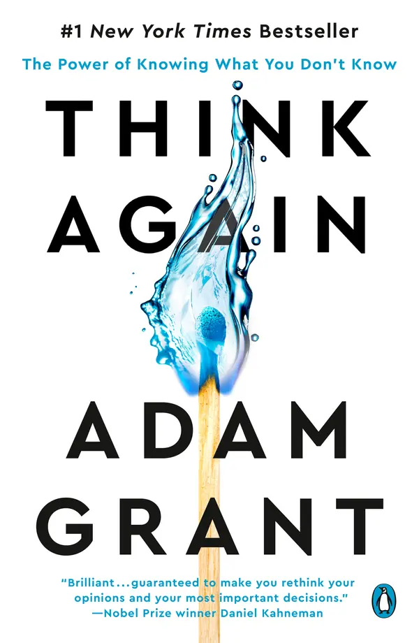Think Again by Adam Grant cover