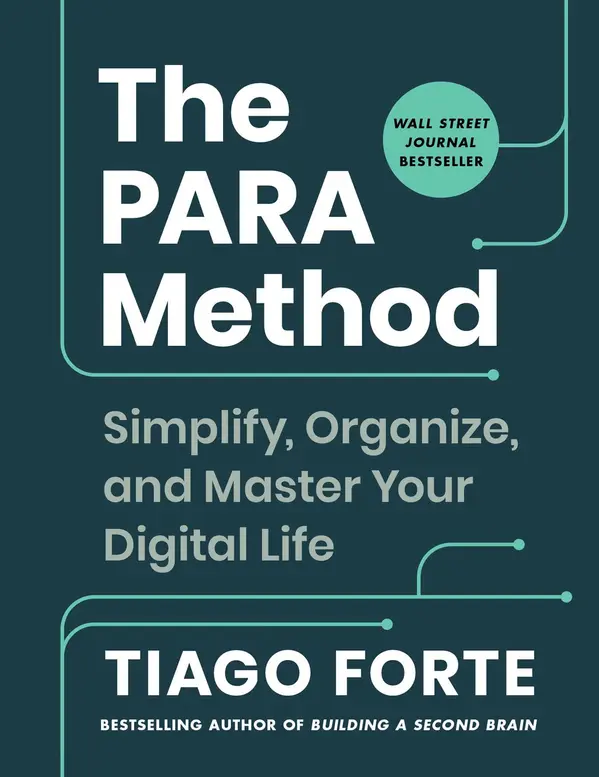 The PARA Method by Tiago Forte cover