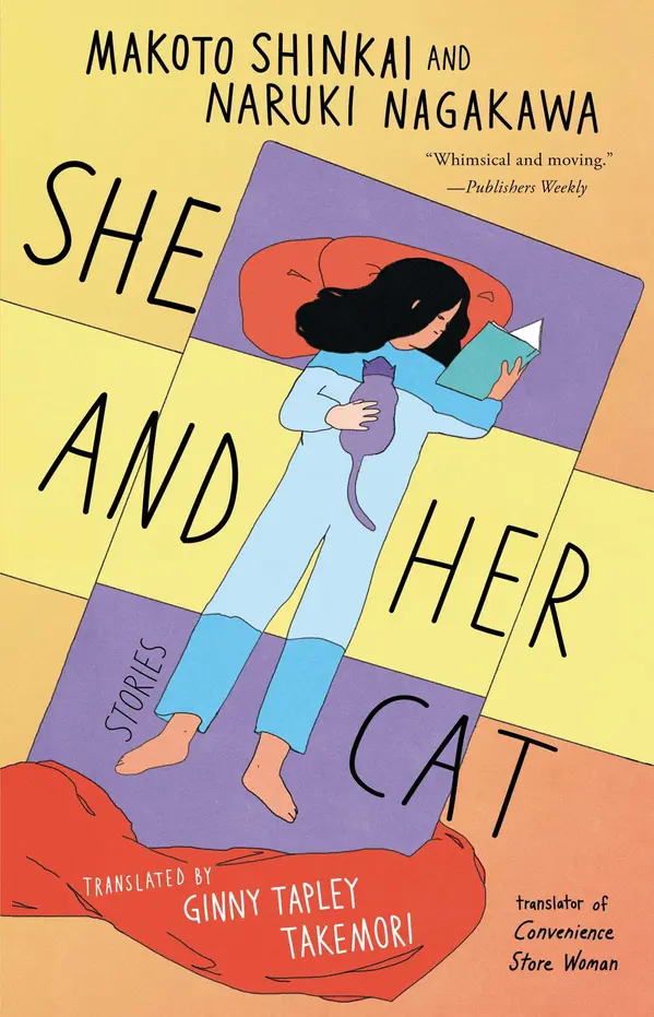 She and Her Cat by Makoto Shinkai, Naruki Nagakawa, Ginny Tapley Takemori cover