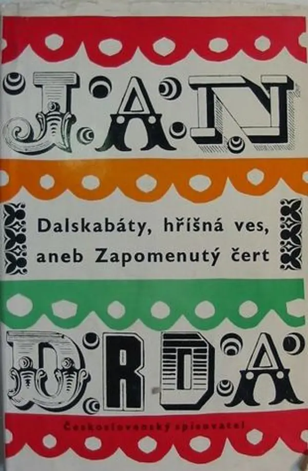 Dalskabáty, hříšná ves aneb Zapomenutý čert by Jan Drda cover