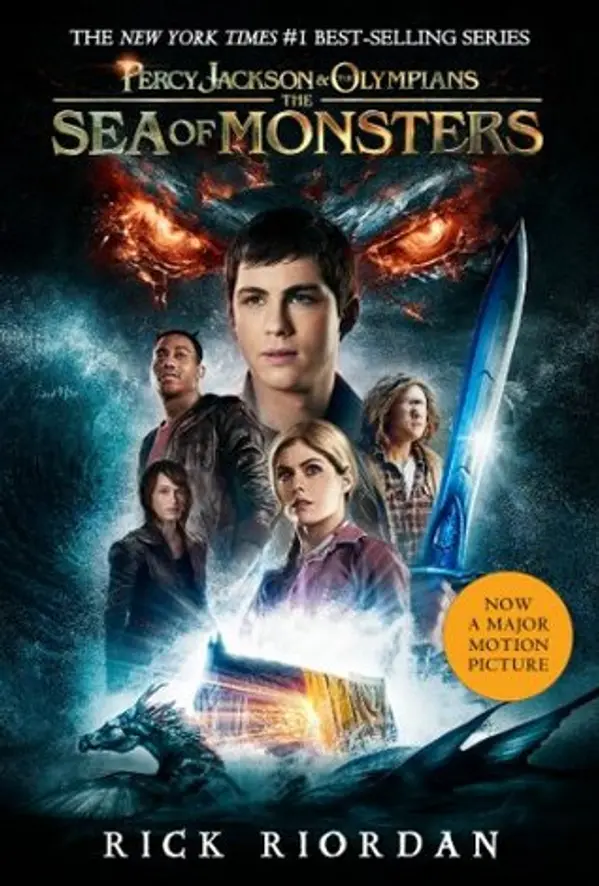 The Sea of Monsters by Rick Riordan cover