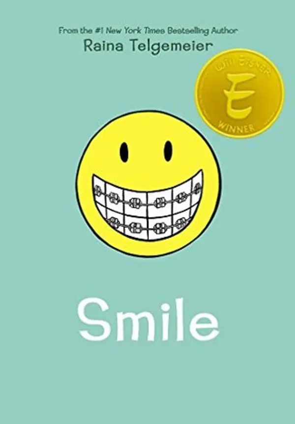 Smile by Raina Telgemeier cover