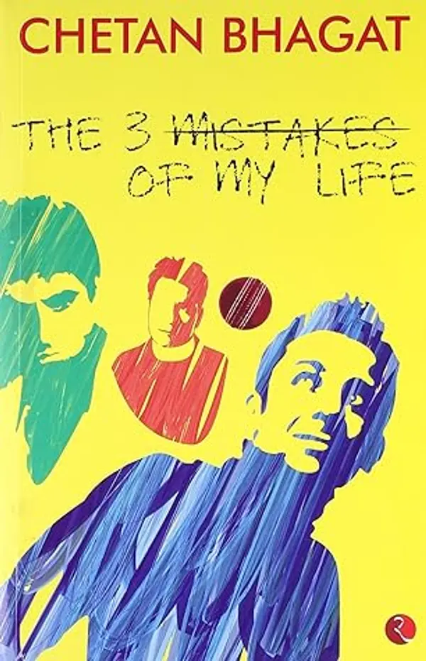 The Three Mistakes of My Life by Chetan Bhagat (11-Sep-2008) Paperback by Chetan Bhagat cover