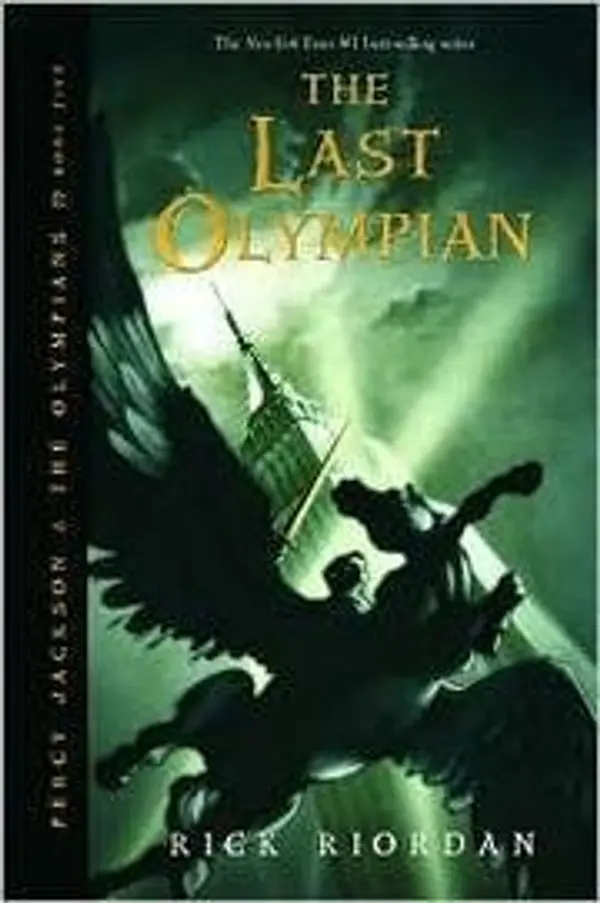The Last Olympian - Percy Jackson & The Olympians Book Five by Rick Riordan cover
