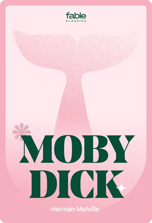 Moby Dick by Herman Melville cover