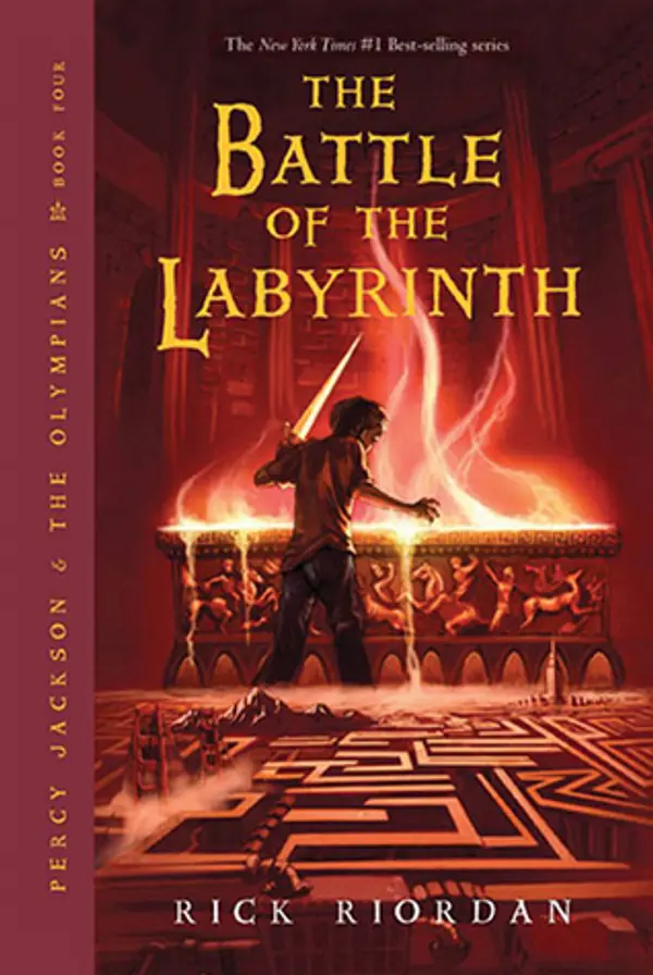 The Battle of the Labyrinth (Percy Jackson and the Olympians, #4) by Rick Riordan cover