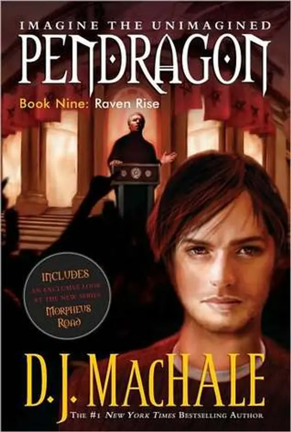 Raven Rise (Pendragon, #9) by D.J. MacHale cover