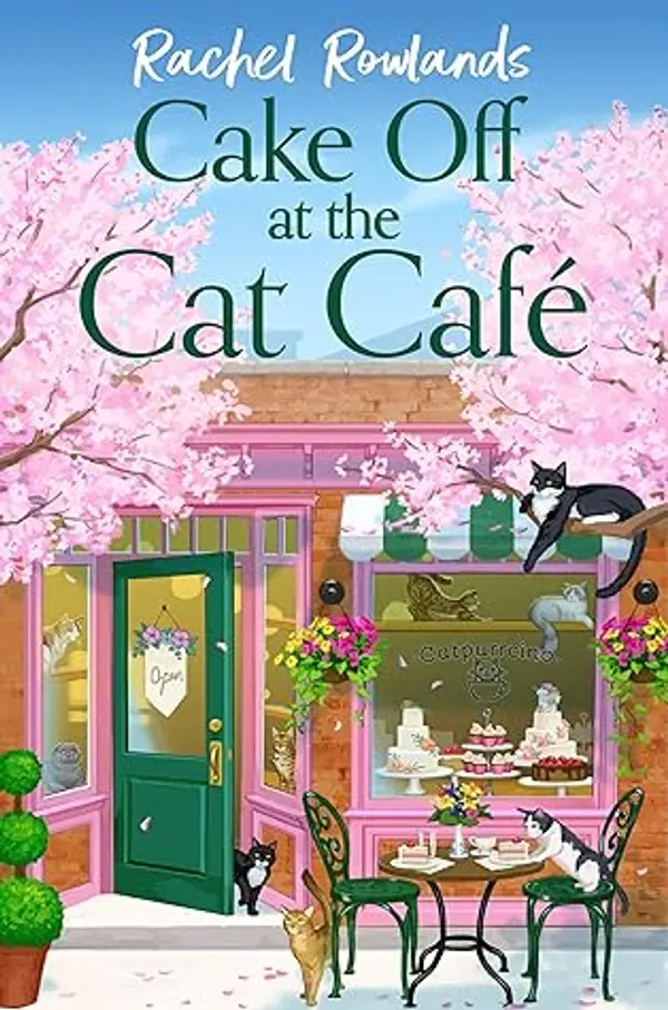 Cake Off at the Cat Café (Cat Café Romance #2) by Rachel Rowlands cover