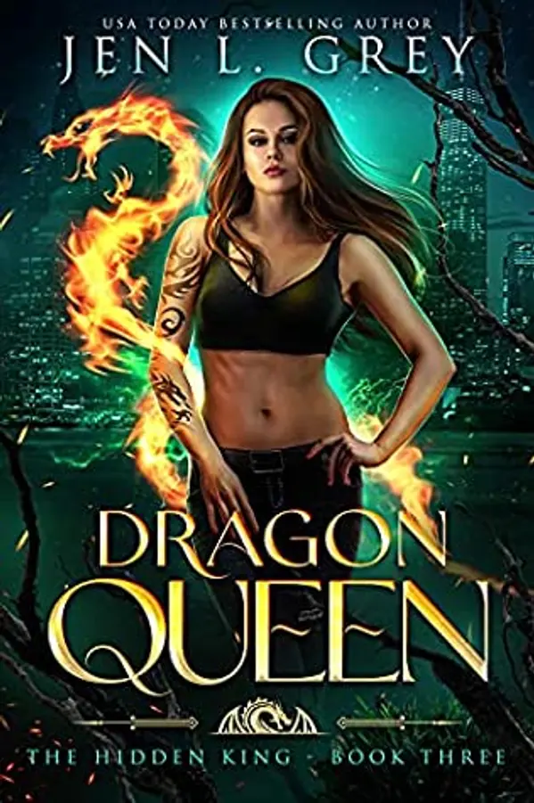 Dragon Queen (The Hidden King, #3) by Jen L. Grey cover