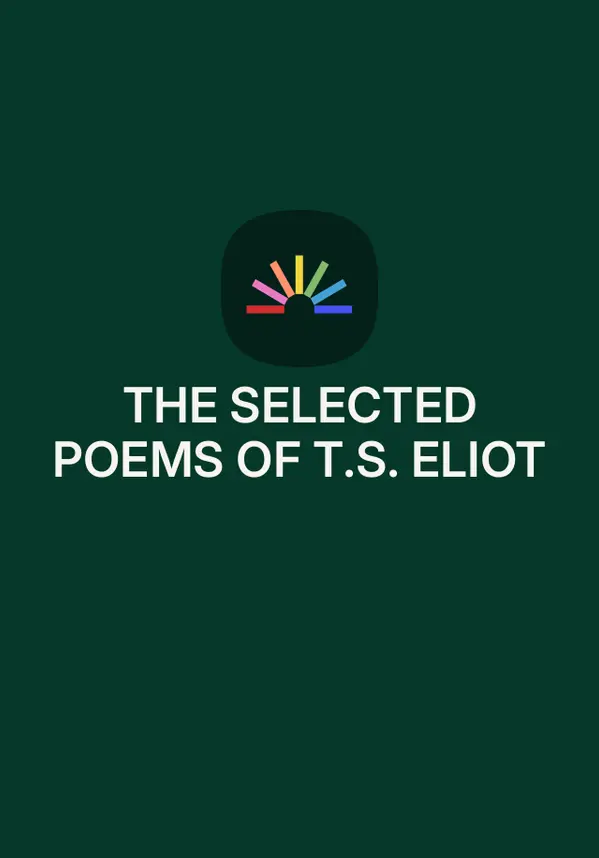 THE SELECTED POEMS OF T.S. ELIOT by T.S. Eliot cover