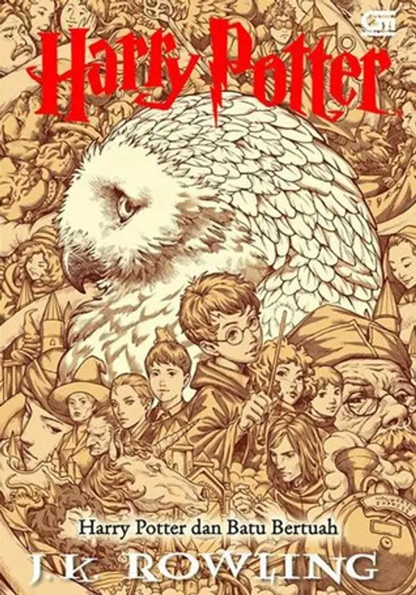 Harry Potter dan Batu Bertuah (Harry Potter, #1) by J.K. Rowling cover