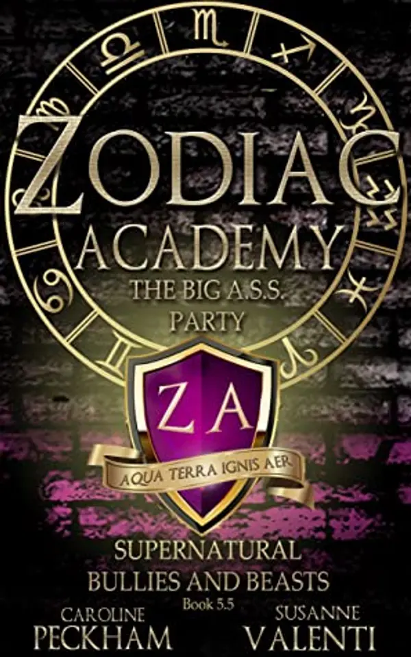 The Big A.S.S. Party (Zodiac Academy, #5.5) by Caroline Peckham cover