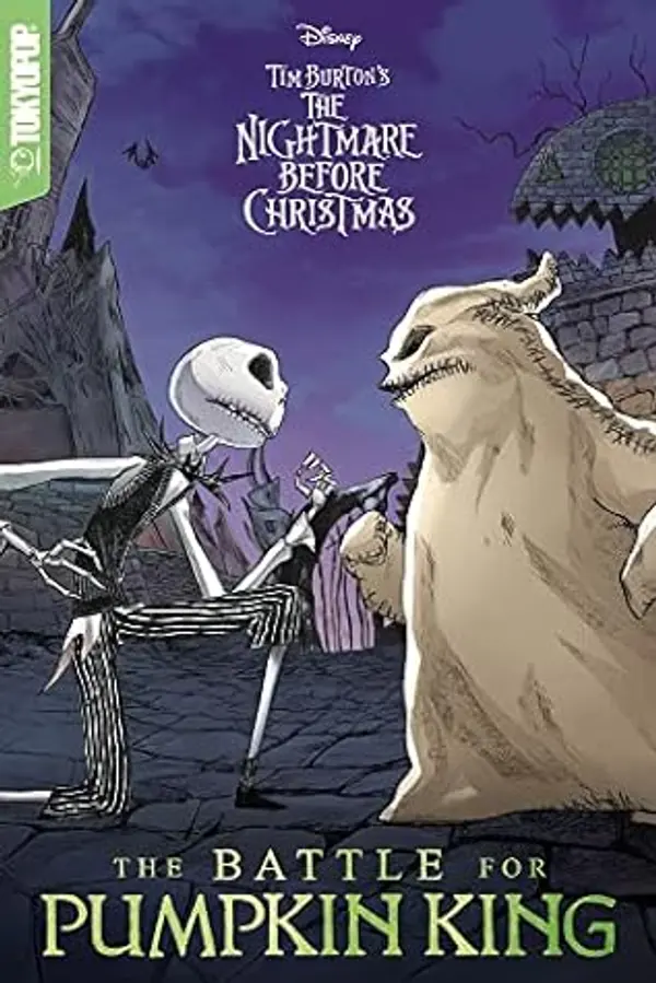The Battle for Pumpkin King (Tim Burton's the Nightmare Before Christmas) by Dan Conner cover