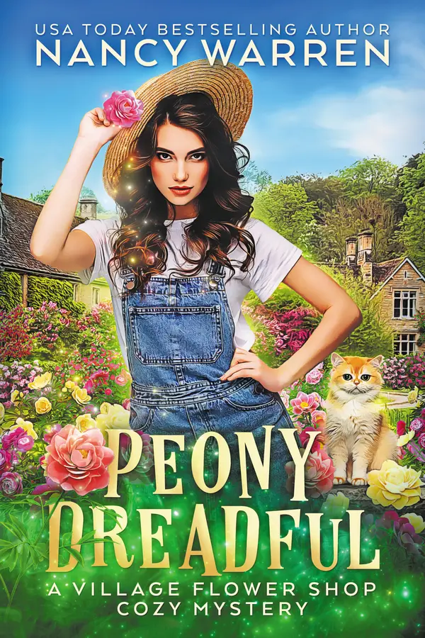 Peony Dreadful (Village Flower Shop, #1) by Nancy Warren cover