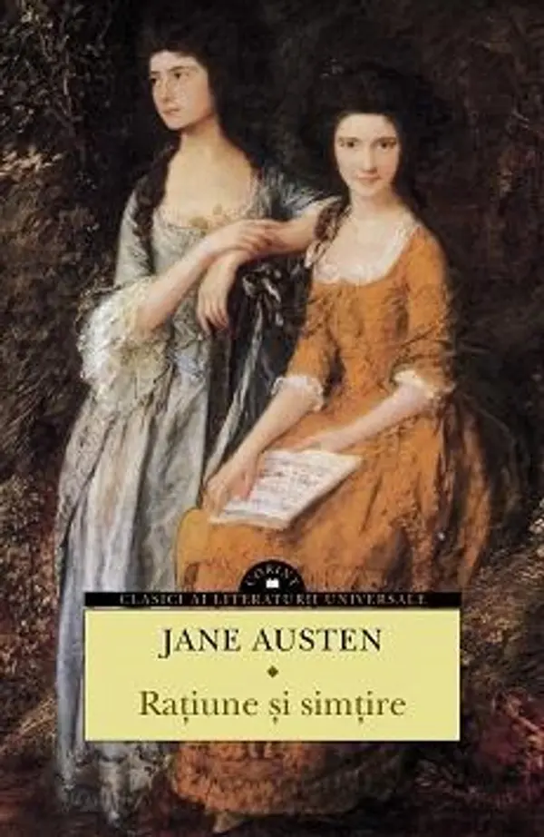 Rațiune și simțire by Jane Austen cover