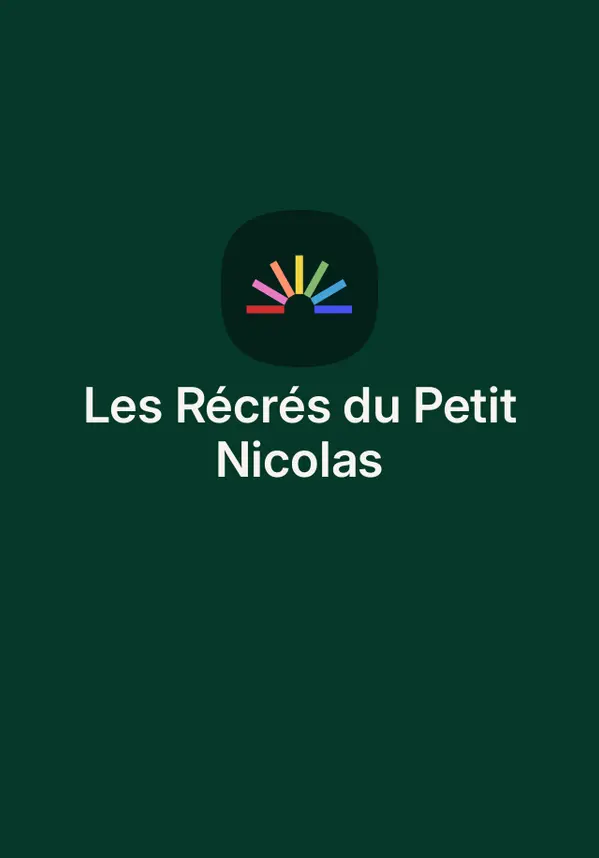 Les Récrés du Petit Nicolas by René Goscinny, Sempé cover