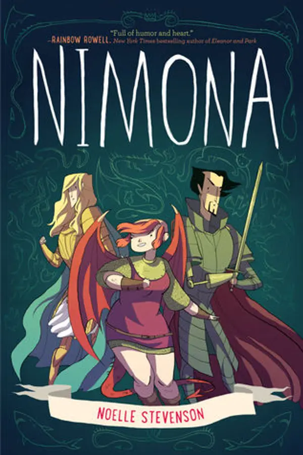 Nimona by N.D. Stevenson cover