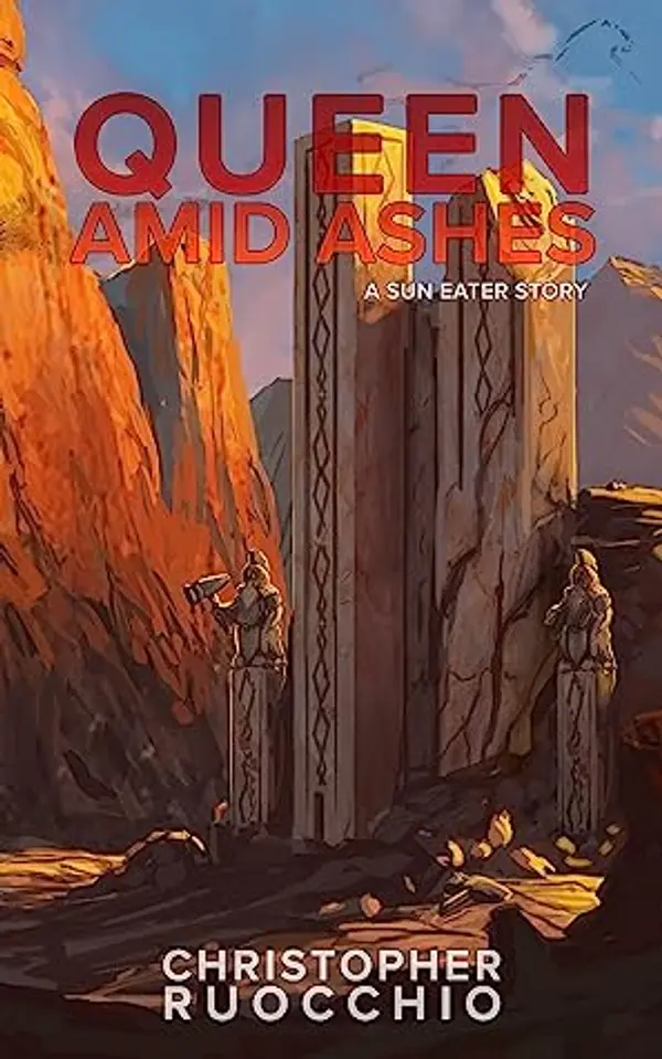 Queen Amid Ashes by Christopher Ruocchio cover