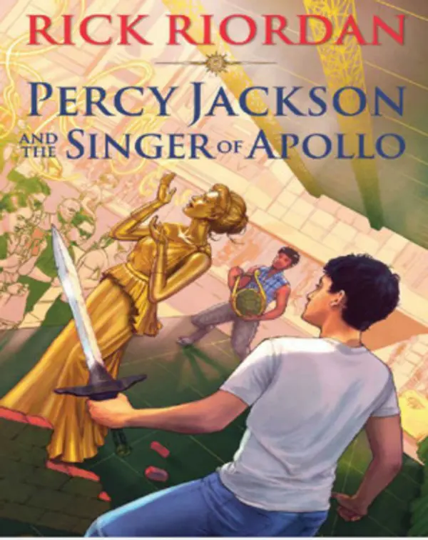 Percy Jackson and the Singer of Apollo by Rick Riordan cover