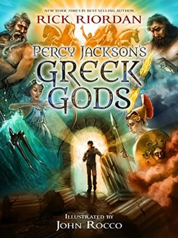 Percy Jackson's Greek Gods by Rick Riordan cover