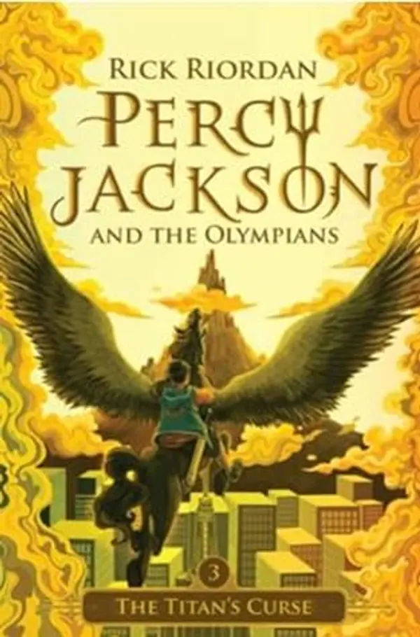 Percy Jackson #3: The Titans Curse by Rick Riordan cover
