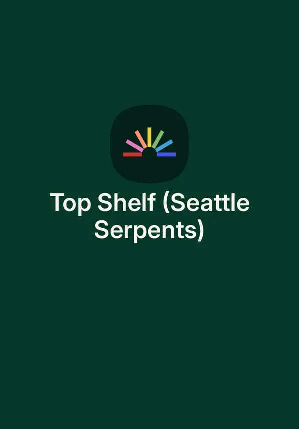 Top Shelf (Seattle Serpents) by Teagan Hunter cover