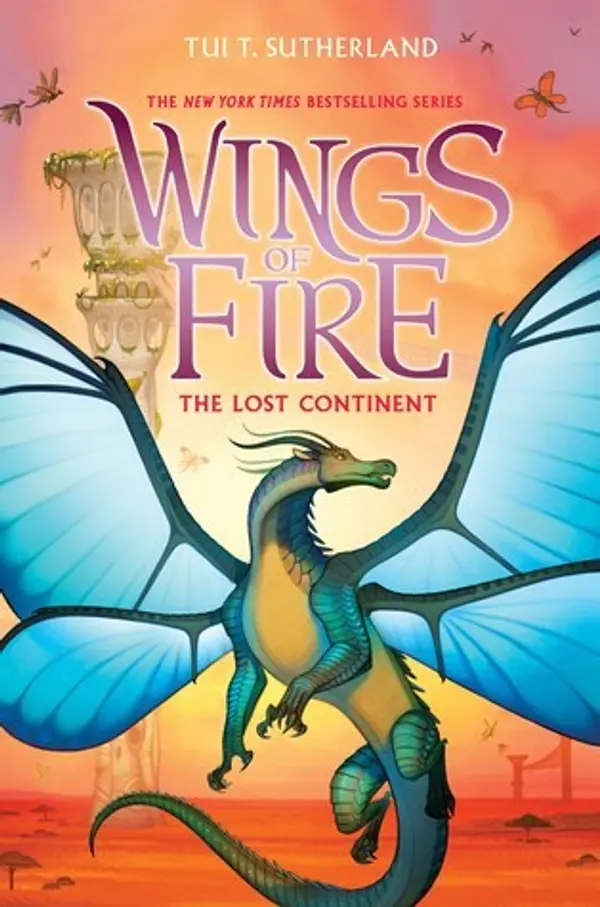 The Lost Continent (Wings of Fire, #11) by Tui T. Sutherland cover