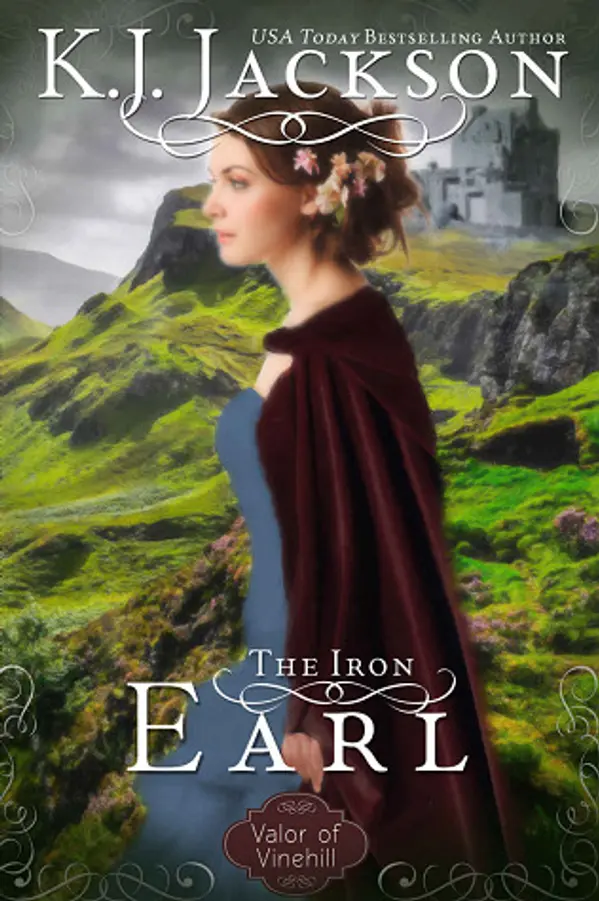 The Iron Earl (Valor of Vinehill, #1) by K.J. Jackson cover