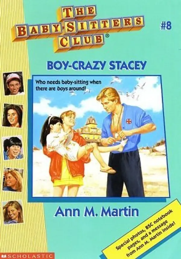 Boy-Crazy Stacey by Ann M. Martin cover