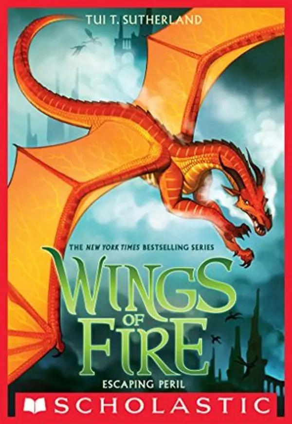 Escaping Peril (Wings of Fire, #8) by Tui T. Sutherland cover