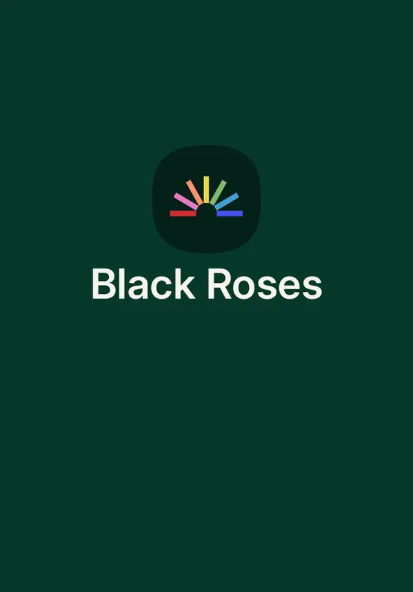 Black Roses by Deanna Dellia cover