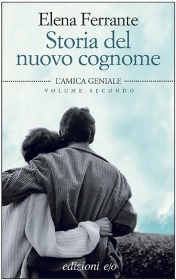 Storia del nuovo cognome by Elena Ferrante cover
