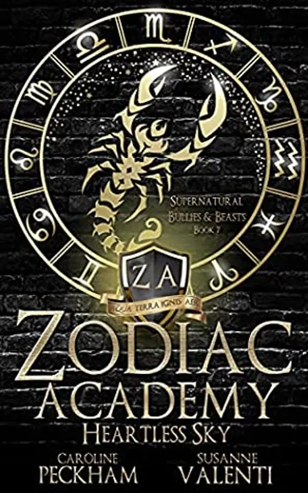 Heartless Sky (Zodiac Academy, #7) by Caroline Peckham cover