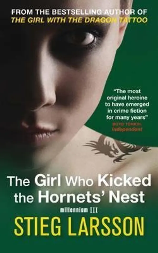 [The Girl Who Kicked the Hornets' Nest] (By: Stieg Larsson) [published: October, 2010] by Stieg Larsson cover
