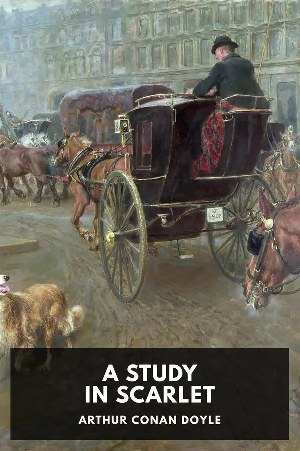 A Study in Scarlet by Arthur Conan Doyle cover
