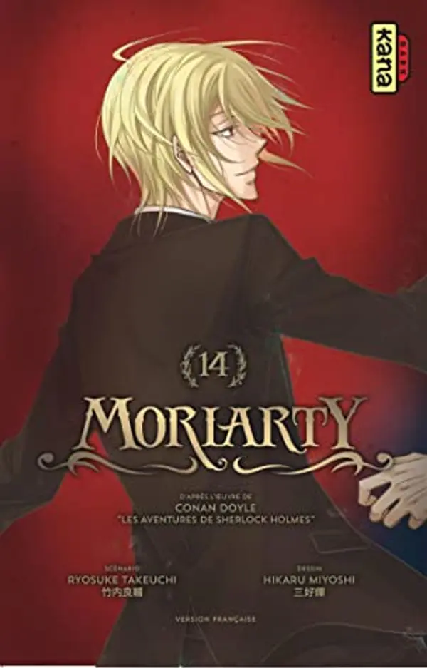 Moriarty, Tome 14 by Ryōsuke Takeuchi cover