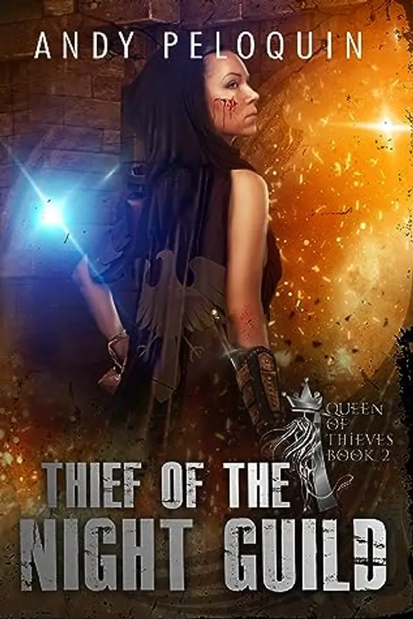 Thief of the Night Guild (Queen of Thieves #2) by Andy Peloquin cover