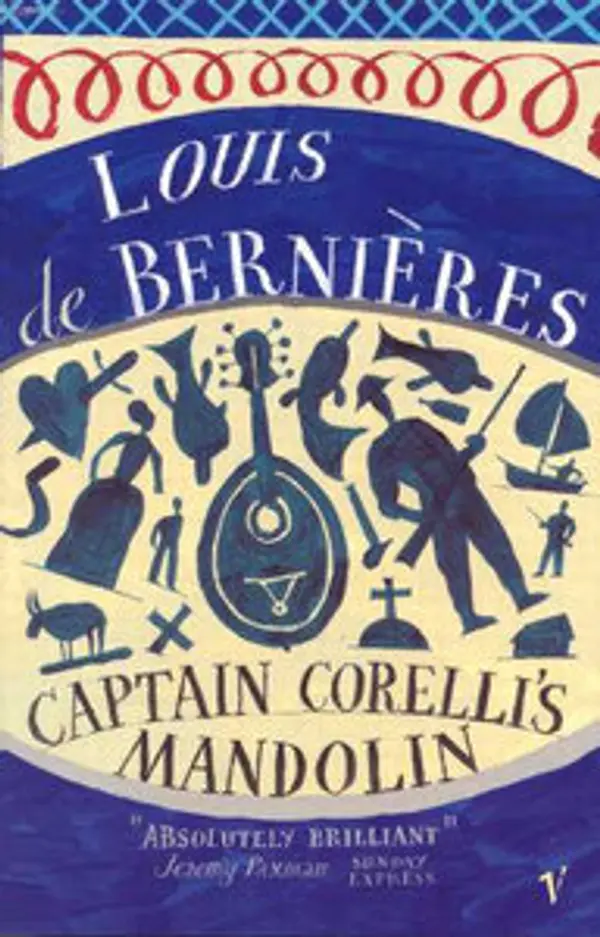 Captain Corelli's Mandolin by Louis de Bernières cover