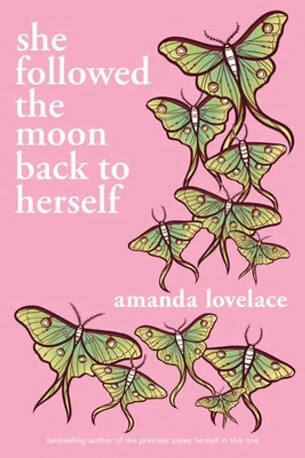 she followed the moon back to herself by Amanda Lovelace cover