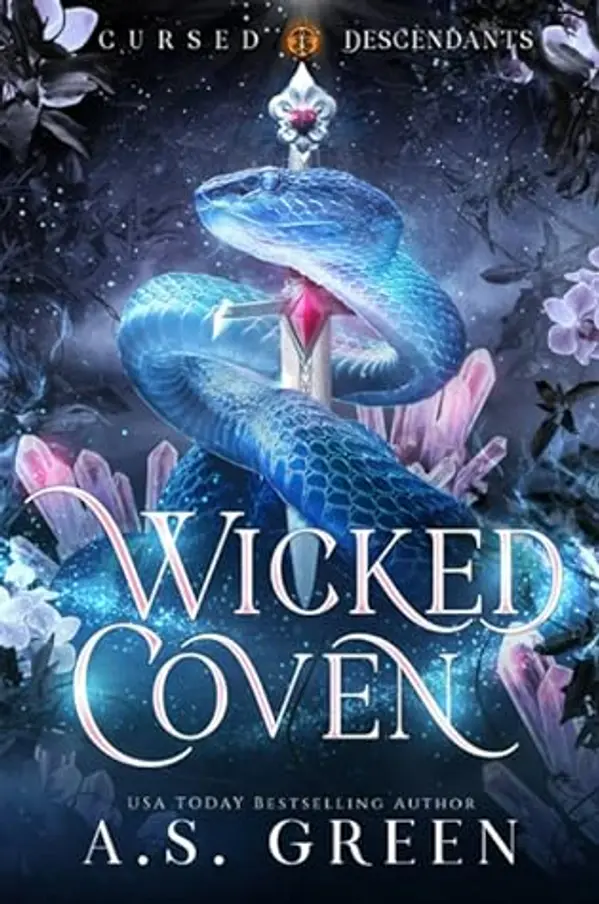 Wicked Coven (Cursed Descendants #1) by A.S. Green cover