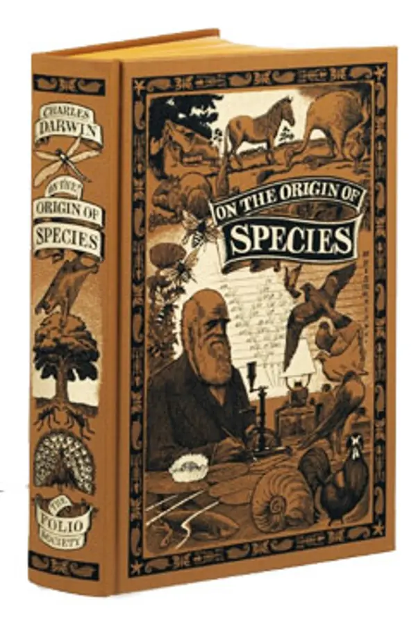 On the Origin of Species - Folio Society Edition by Charles Darwin cover