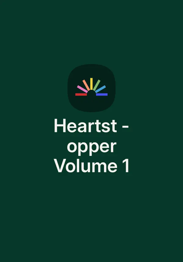 Heartstopper Volume 1 by Alice Oseman cover